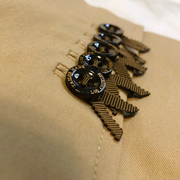 Rock & Republic Tailor Made Blazer Suit Jacket Light Brown Tan - Picture 5 of 5